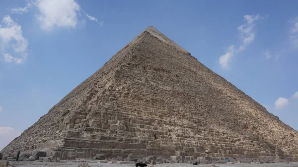 Піраміди Каїра Єгипті — стокове фото