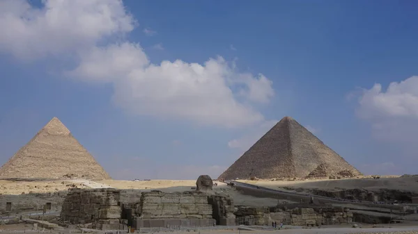 Pyramides Caire Egypte — Photo