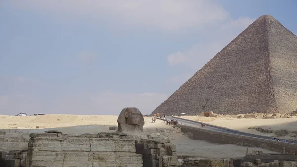 Пирамиды Каира Египте — стоковое фото