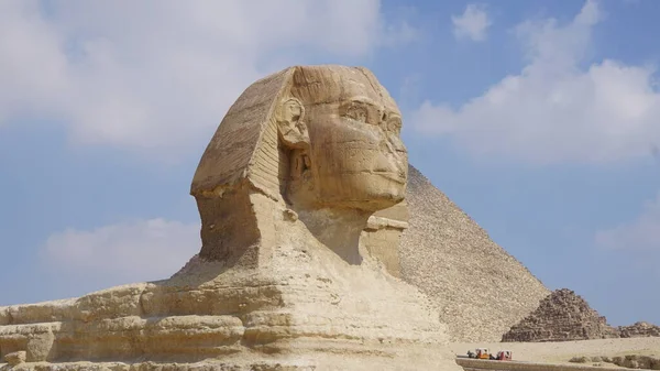Große Sphinx Von Gizeh Kairo Ägypten — Stockfoto