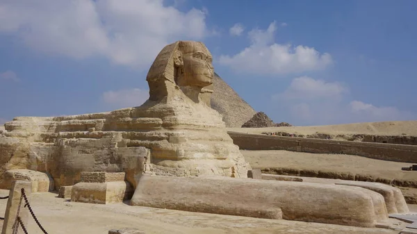 Grande Sfinge Giza Cairo Egitto — Foto Stock