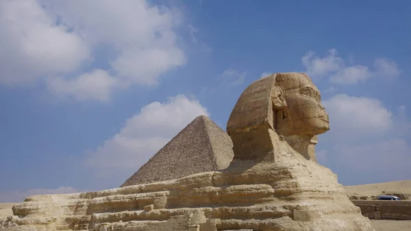 Grand Sphinx Gizeh Caire Egypte — Photo