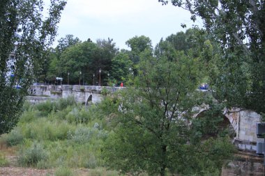 Leon, İspanya, 22 Haziran 2022: 2022 yazının başlarında Leon şehrinin manzarası