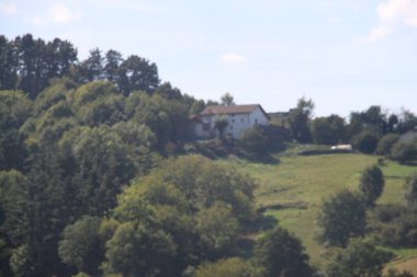 Gipuzkoa 'daki dağ manzarası, Bask Ülkesi