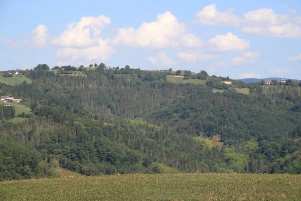 Гірський Краєвид Гіпускоа Країна Басків — стокове фото