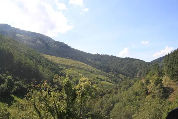 Mountain Landscape Gipuzkoa Basque Country — Stock Photo, Image
