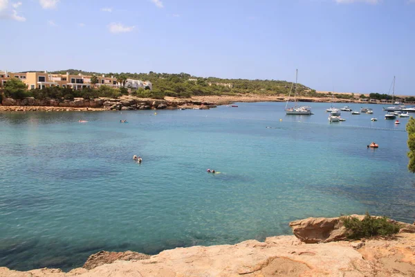 Landschaft Von Ibiza Ende Des Sommers — Stockfoto