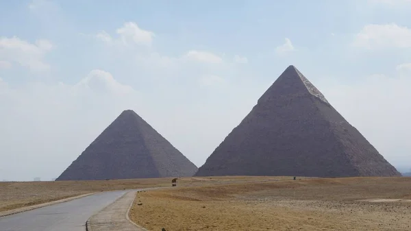 Esplanade of the Egyptian Pyramids in Cairo
