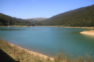 Rural nature landscape of the Basque Country in Gipuzkoa