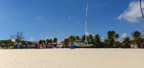 Landschaft Des Strandes Genipabu Natal Rio Grande Norte Berühmt Für — Stockfoto