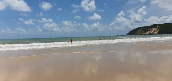 Paisagem Praia Punta Negra Natal Rio Grande Norte Brasil Sábado — Fotografia de Stock