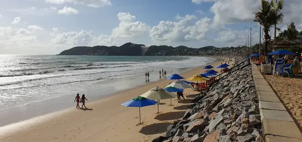 Punta Negra Beach Natal Rio Grande Norte Brazilië Mei 2023 — Stockfoto