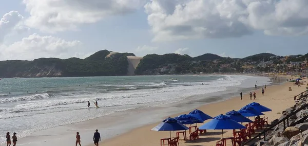 Punta Negra Natal Rio Grande Norte Brasil Marzo 2023Paisaje Playa — Foto de Stock