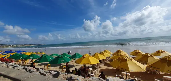 stock image Punta Negra, Natal, Rio Grande do Norte, Brazil, March, 05, 2023Landscape of Punta Negra beach, famous for Morro do Careca in Natal, Rio Grande do Norte Brazil