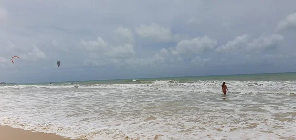Punta Negra Natal Rio Grande Norte Brasil Março 2023Paisagem Praia — Fotografia de Stock