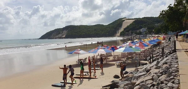 Punta Negra Beach Natal Rio Grande Norte Βραζιλία Μάρτιος 2023 — Φωτογραφία Αρχείου