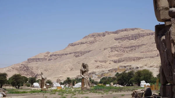 stock image Luxor, Egypt, July, 12, 2022: Archaeological remains in Luxor, Egypt