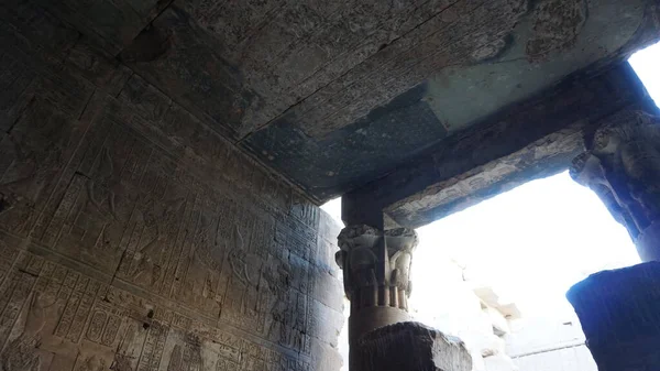 エジプト エドフ2022年7月13日エジプト エドフの寺院の眺め — ストック写真