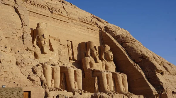 Abu Simbel Egypt July 2022 Landscape Abu Simbel Temples Next — Stock Photo, Image