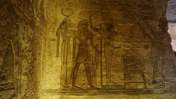 Abu Simbel Egipt Lipca 2022 Krajobraz Świątyń Abu Simbel Nad — Zdjęcie stockowe