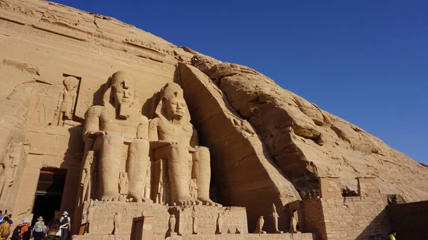 Abu Simbel Égypte Juillet 2022 Paysage Des Temples Abu Simbel — Photo