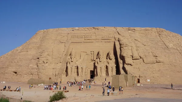 Abu Simbel Egypte Juli 2022 Landschap Van Abu Simbel Tempels — Stockfoto