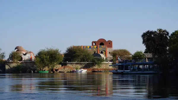 Abu Simbel Mısır Temmuz 2022 Mısır Aswan Kentindeki Nil Boyunca — Stok fotoğraf