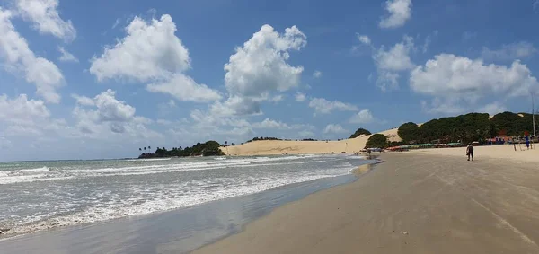 Genipabu Наталь Ріо Гранде Норте Бразилія Березня 2023 Краєвид Пляжу — стокове фото