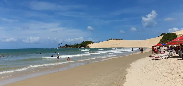 Genipabu Natal Rio Grande Norte Brasil Março 2023 Paisagem Praia — Fotografia de Stock