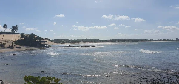 ジュニパブ ナタール グランデ ノルテ ブラジル 2023年3月1日 ブラジル グランデ ノルテ州の砂丘公園の隣にあるジュニパブビーチの風景 — ストック写真