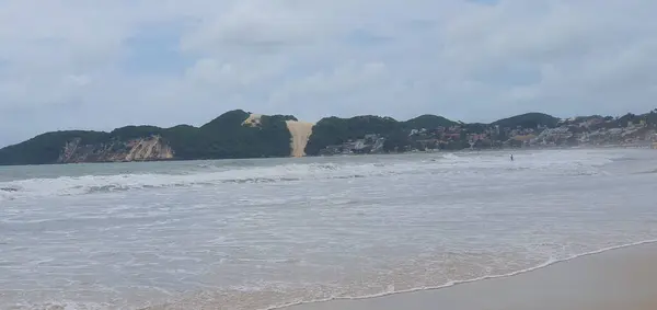 プンタ ネグラ ビーチ ナタール グランデ ノルテ ブラジル 2023年3月3日 カレカで有名なプンタ ネグラ — ストック写真