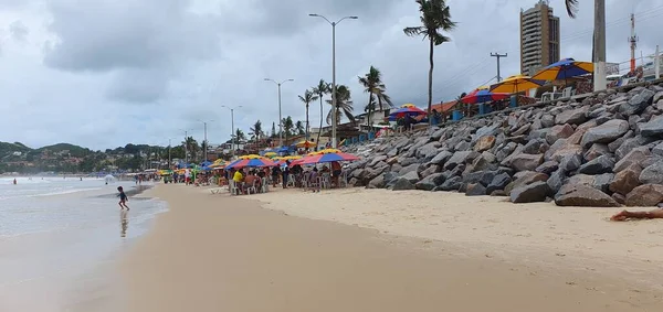 Punta Negra Beach Natal Rio Grande Norte Βραζιλία Μαρτίου 2023 — Φωτογραφία Αρχείου