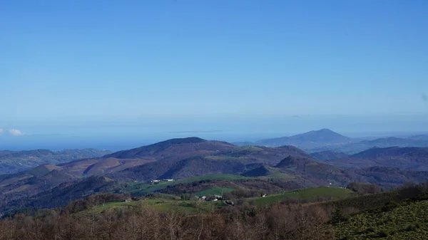 Monte Ernio Gipuzkoa Spanien Januari 2023 Landsbygdslandskap Ernio Gipuzkoa Baskien — Stockfoto