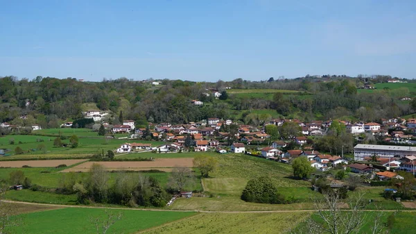 Rural Landscape Seen Church Cambo Les Bains France — Stock Photo, Image