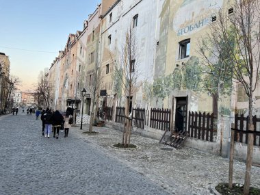 Belgrad, Sırbistan, 21 Şubat 2022: Belgrad, Sırbistan 'ın manzarası