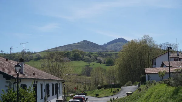 Vidéki Táj Ezpeleta Aquitaine Franciaország — Stock Fotó