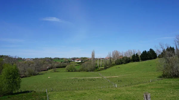 Paisaje Rural Montaña Ezpeleta Francia — Foto de Stock