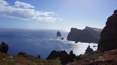 Bir bahar gününde Madeira manzarası