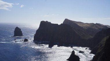 Bir bahar gününde Madeira manzarası