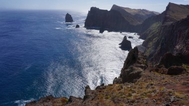Bir bahar gününde Madeira manzarası