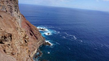 Bir bahar gününde Madeira manzarası