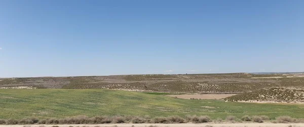 Salillas Jalon Saradoza Hiszpania Kwiecień 2023 Krajobraz Rolnictwa Obszarów Wiejskich — Zdjęcie stockowe