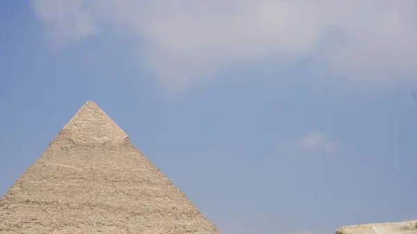 Cairo Egypt July 2022 Пейзаж Пірамід Гізи — стокове фото