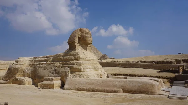 Cairo Egipto Julio 2022 Paisaje Las Pirámides Guiza — Foto de Stock