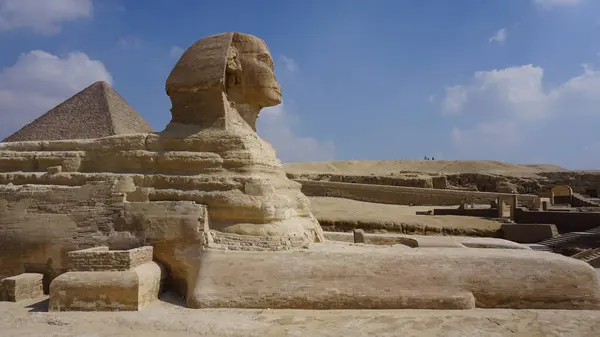 Caire Égypte Juillet 2022 Paysage Des Pyramides Gizeh — Photo