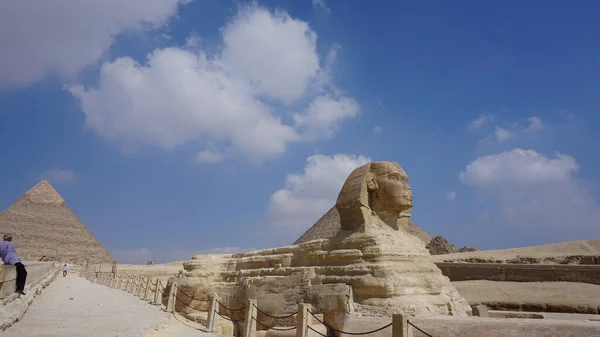 Káhira Egypt Července 2022 Krajina Pyramid Gíze — Stock fotografie