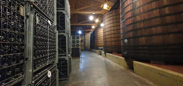 Haro Rioja Spain April 2023 Captivating Views Rioja Wine Cellar — Stock Photo, Image