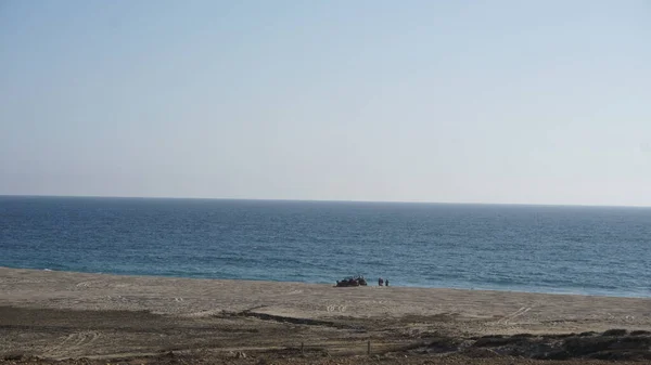 Desert Bertemu Sea Captivating Beachscape Los Cabos Baja California Sur — Stok Foto