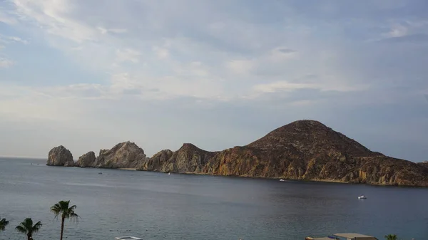 stock image Cabo San Lucas, Baja California Sur, Mexico, June 13, 2022: Panoramic view of the Cabo San Lucas area in Baja California Sur, Mexico, one of the top tourist destinations in the country for Americans.