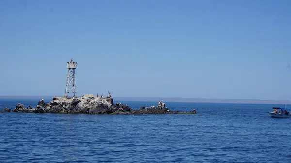 Paz Baja California Sur Meksyk Czerwca 2022 Panoramiczny Widok Zatokę — Zdjęcie stockowe